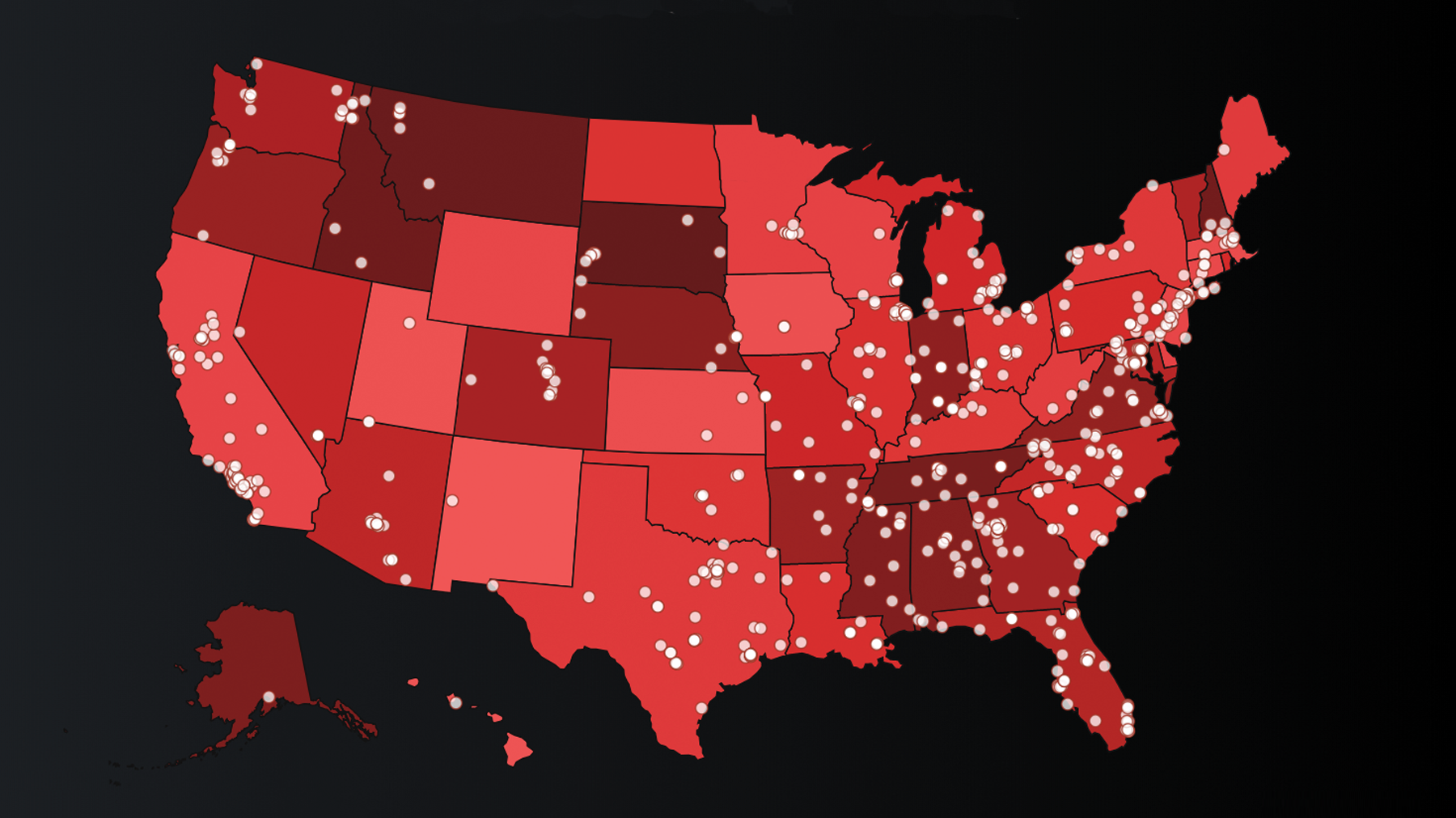 Hate Map Southern Poverty Law Center