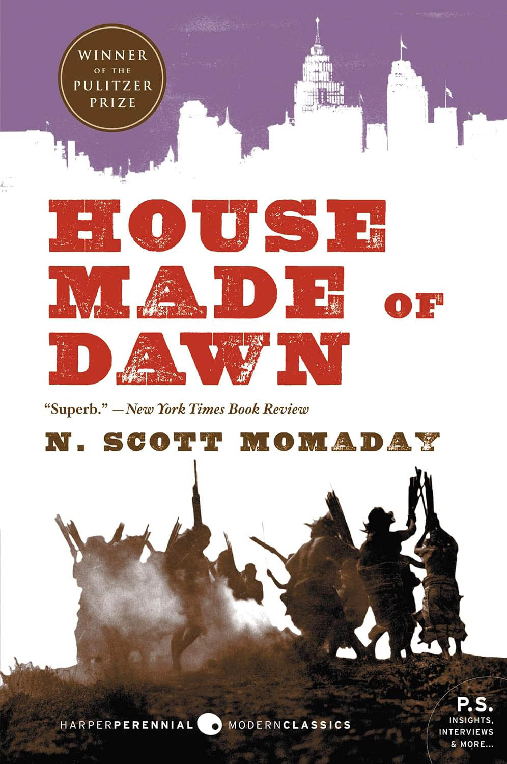 Book cover of House Made of Dawn.